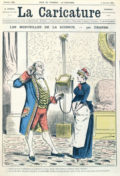 Il telefono, illustrazione da 